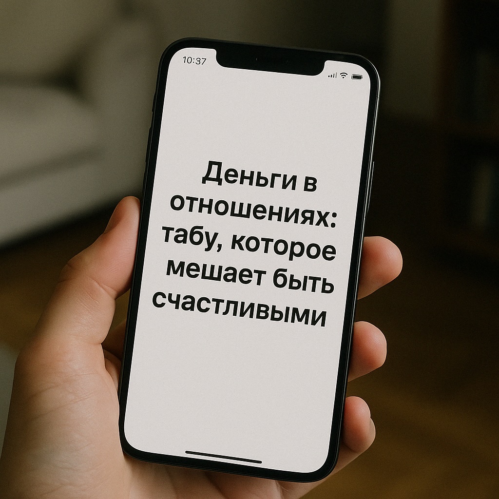 Деньги в отношениях: табу, которое мешает быть счастливыми